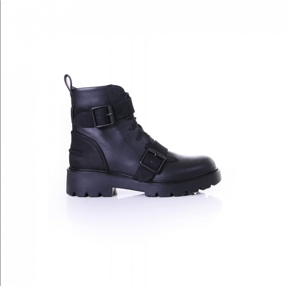 Ugg leather combat boots Noe - Picture 6 of 7